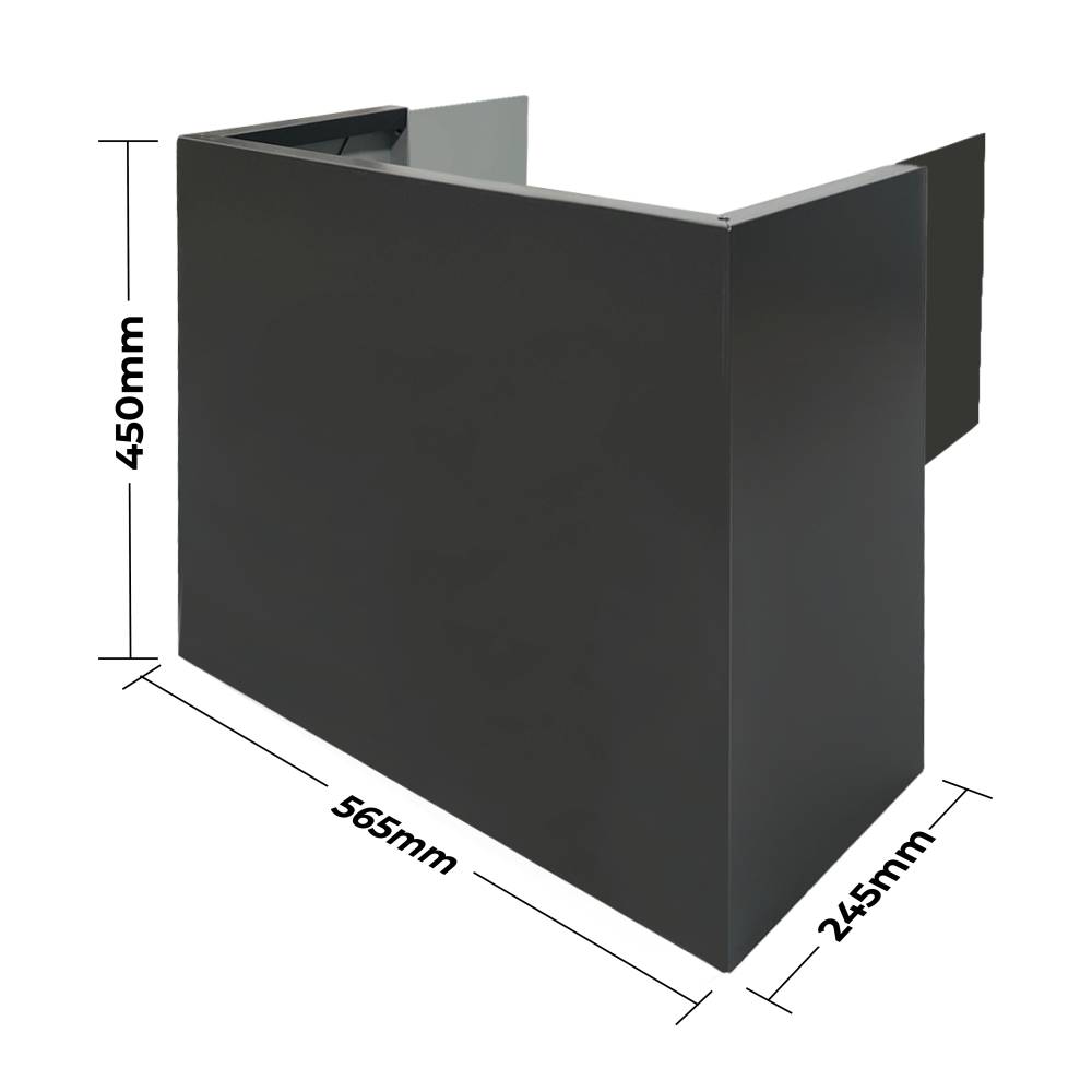 300 - 500 Dam Buster STRETCH Rainhead - Box Gutter