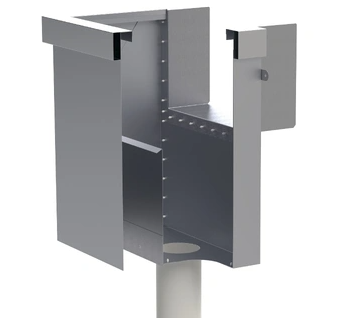 300 Dam Buster Rainhead - Box Gutter