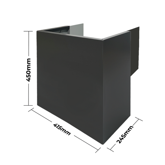 300 - 350 Dam Buster STRETCH Rainhead - Box Gutter