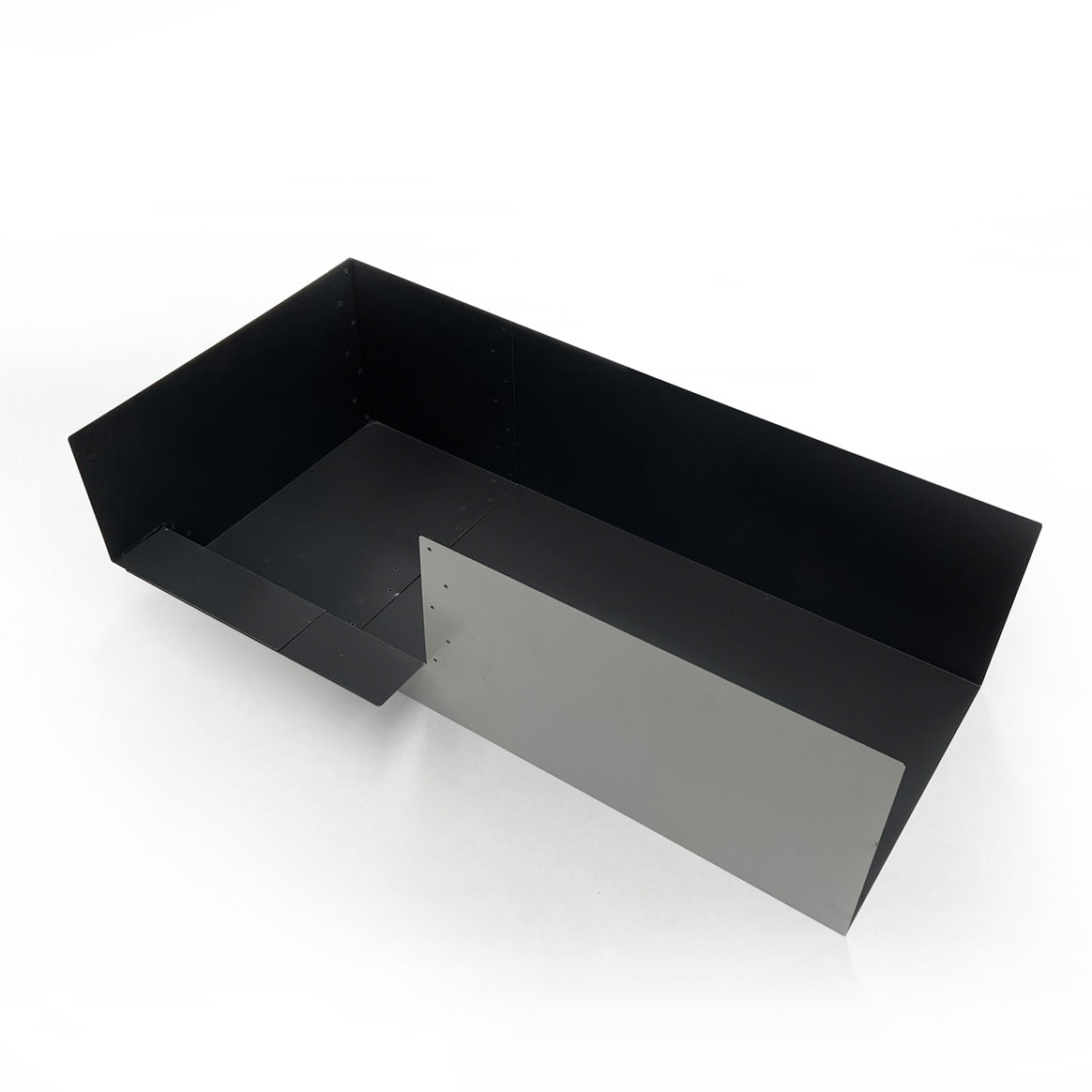 Dam Buster Box Gutter RH Side Outlet (Adjustable) Includes Chute Lid ...