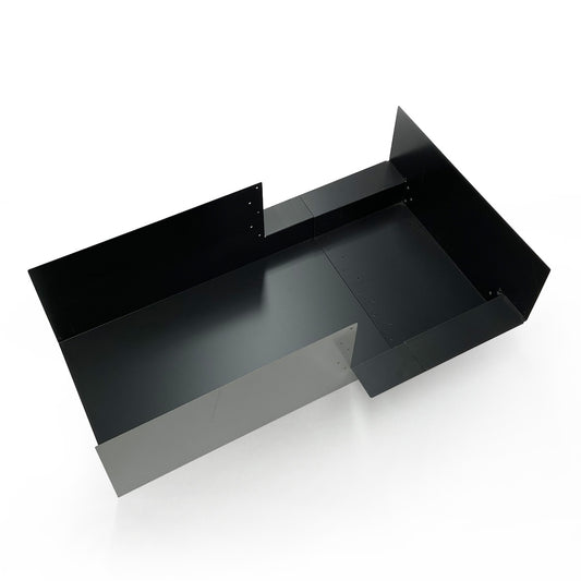 200 Dam Buster Box Gutter Tee Side Outlet (Adjustable) Includes Chute Lid